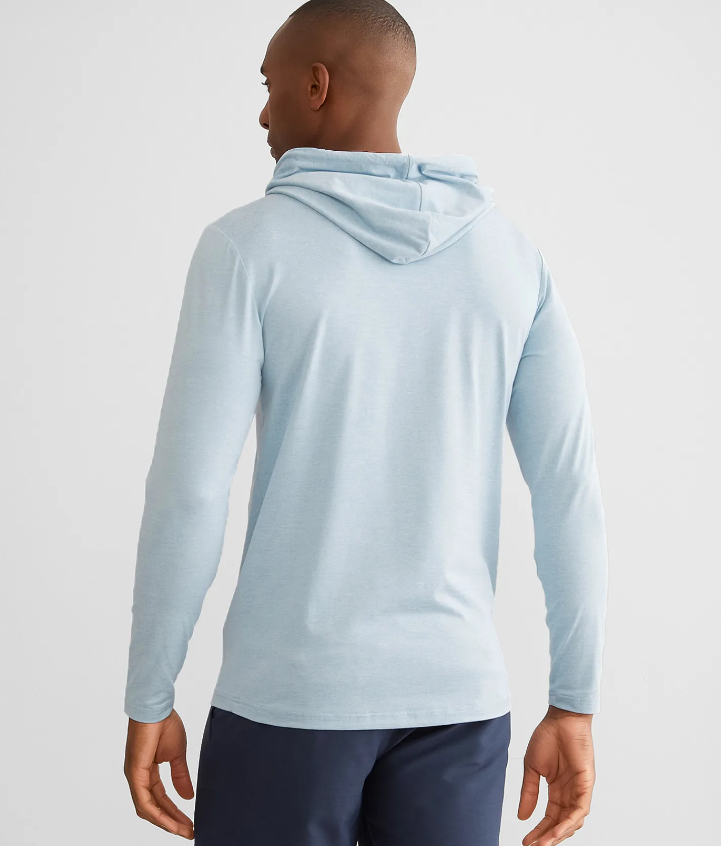 BKE Kirby Performance Hoodie Light Blue Sale