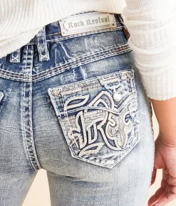 Jeans|Bottoms | Rock Revival Kirst Easy Ankle Skinny Stretch Jean Kirst HA200