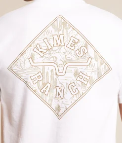 Kimes Ranch Kneel T-Shirt White Discount