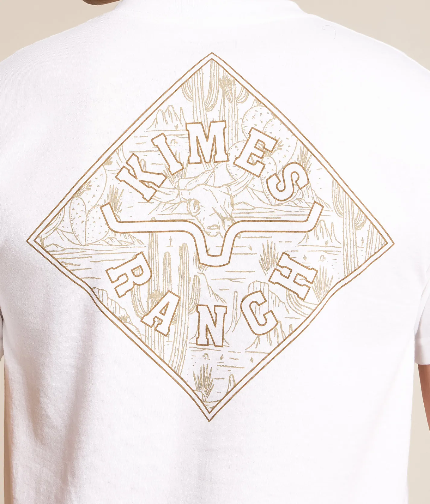 Kimes Ranch Kneel T-Shirt White Discount