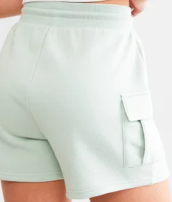 Bottoms|Shorts | Gilded Intent Knit Cargo Short Harbor Gray