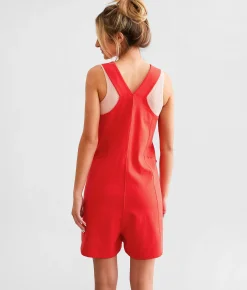 Rompers & Jumpsuits | BKE Knit Romper Tomato
