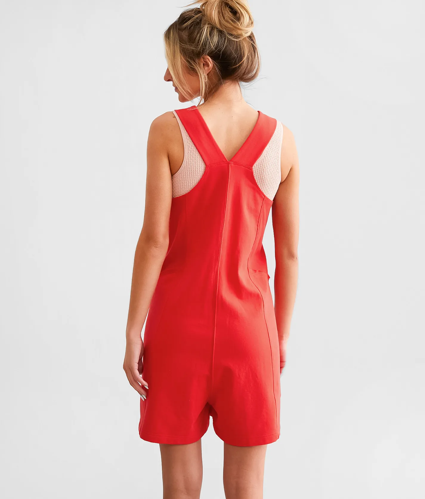 Rompers & Jumpsuits | BKE Knit Romper Tomato