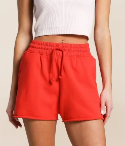Bottoms|Shorts | FITZ + EDDI Knit Short High Risk Red