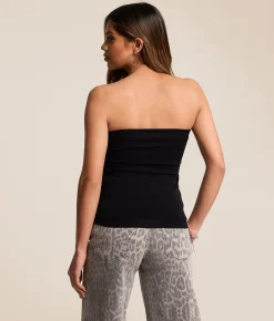 Tops | FITZ + EDDI Knit Tube Top Nouvean Navy