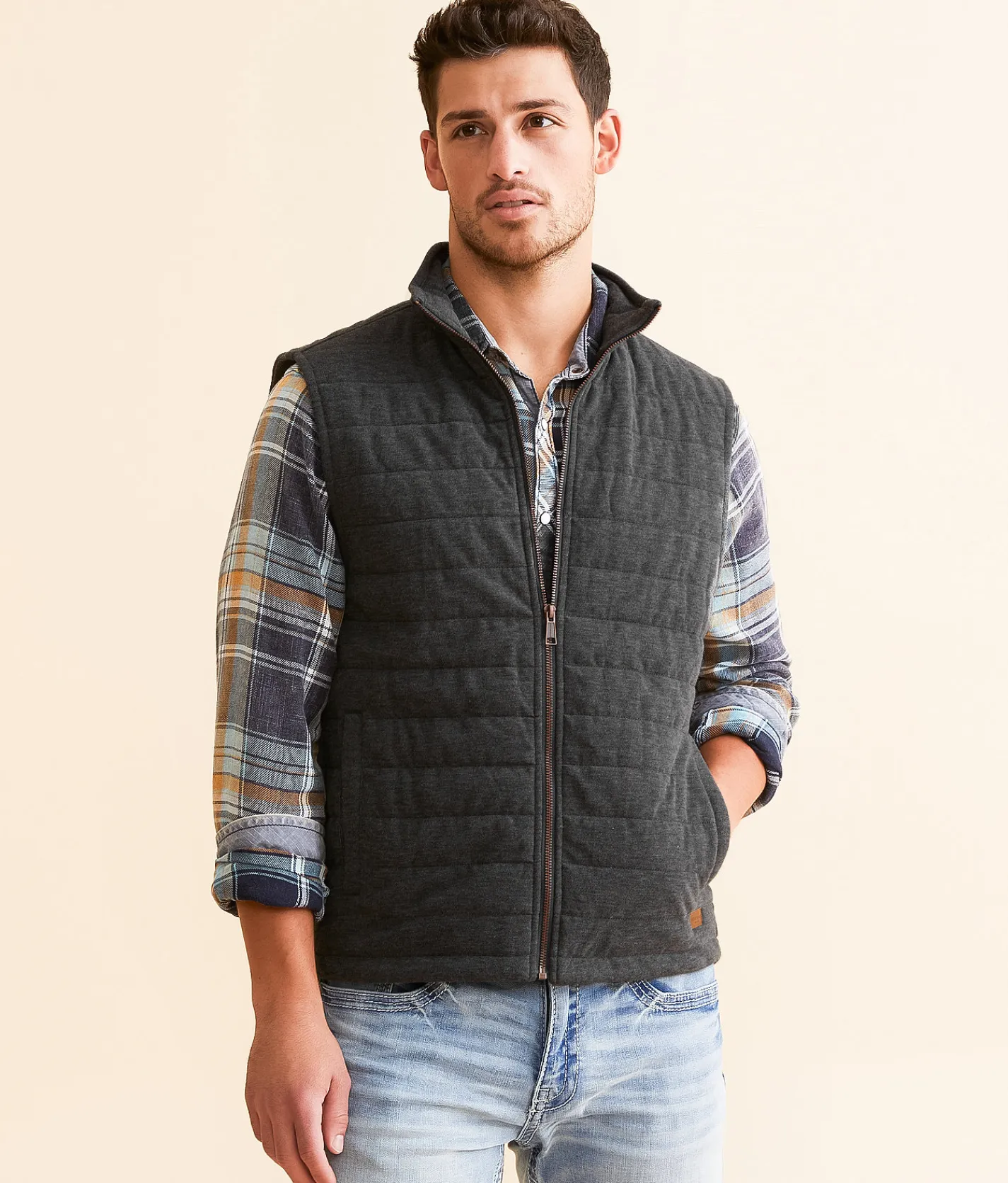 Coats & Jackets | Outpost Makers Knit Vest Charcoal