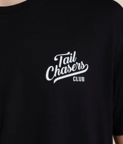 Tail Chasers Club Knockout Deer T-Shirt Black Sale