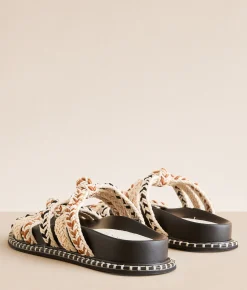 Oasis Society Knotted Sandal Black Hot