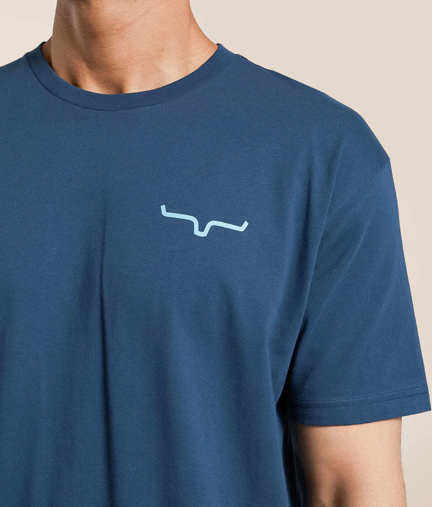 Kimes Ranch Knot T-Shirt Blue Jean New