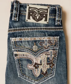 New Jeans|Bottoms | Rock Revival Knox Boot Stretch Jean Knox B202