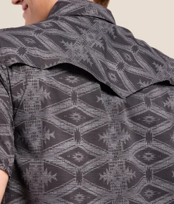 Rock & Roll Denim Koe TEK Performance Stretch Shirt Charcoal Online