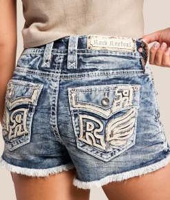Rock Revival Kollyns Universal Stretch Short Kollyns NH202 Best