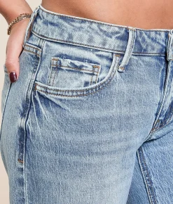 Jeans|Bottoms | VERVET by Flying Monkey Kris Baggy Low Rise Stretch Jean Glorious Radiance