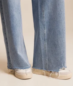 Jeans|Bottoms | VERVET by Flying Monkey Kris Baggy Low Rise Stretch Jean Warmly