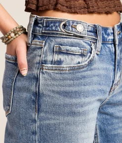 VERVET by Flying Monkey Kris Baggy Low Rise Stretch Jean Nifty Online