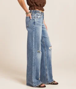 VERVET by Flying Monkey Kris Baggy Low Rise Stretch Jean Nifty Online