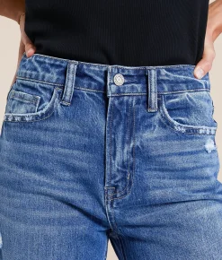 VERVET by Flying Monkey Kris Baggy Wide Leg Cuffed Jean Brilliance Clearance