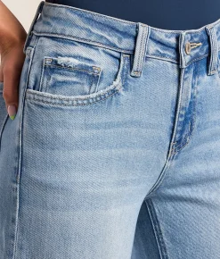 VERVET by Flying Monkey Kris Baggy Wide Leg Stretch Jean Energetic Discount