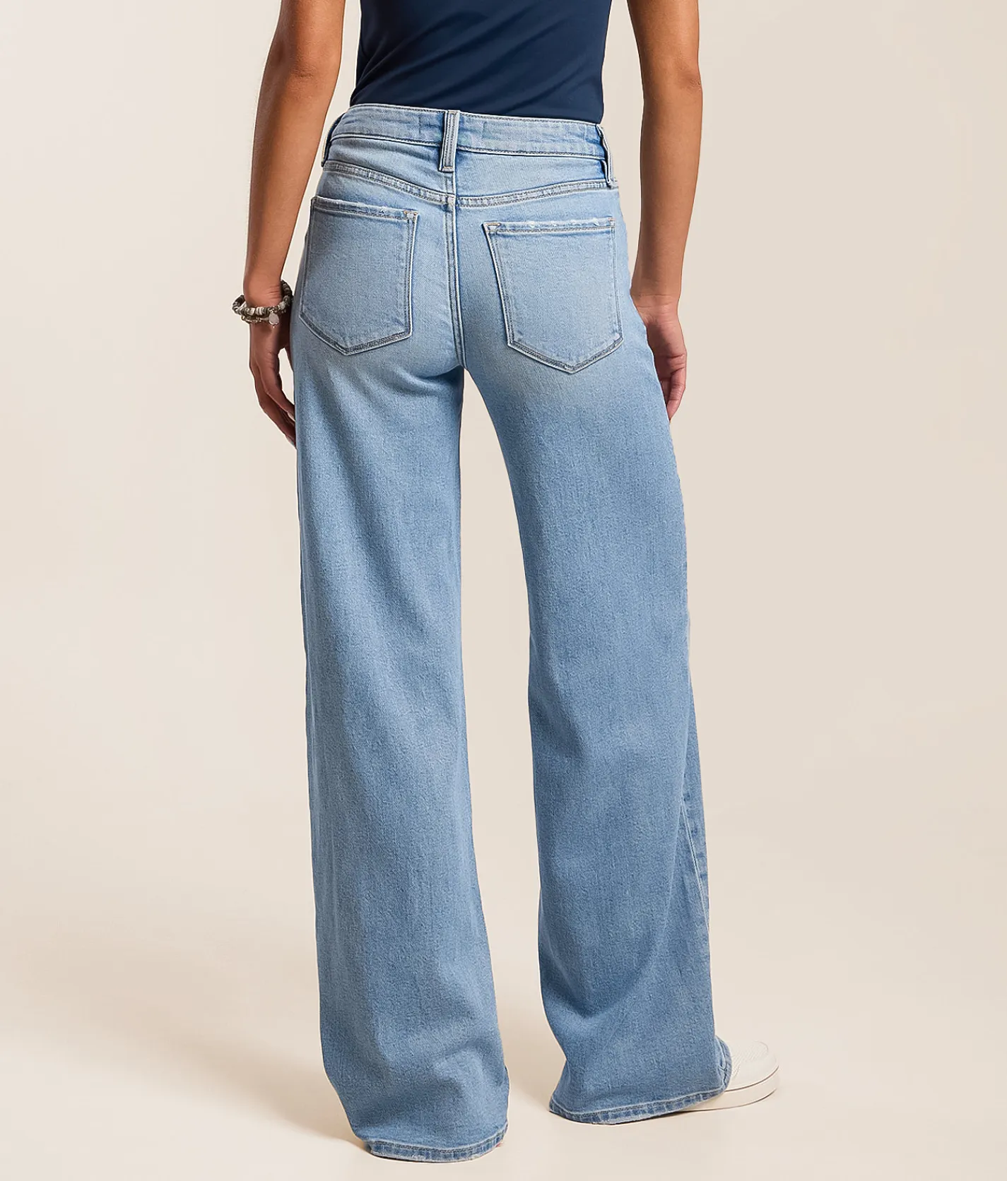 Bottoms | VERVET by Flying Monkey Kris Baggy Wide Leg Stretch Jean Energetic