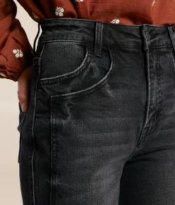 Jeans|Bottoms | VERVET by Flying Monkey Kris Baggy Wide Leg Stretch Jean Wholesomeness