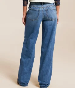 VERVET by Flying Monkey Kris Baggy Wide Leg Stretch Jean Joysome Discount