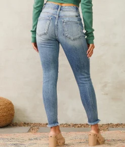 KanCan Signature Kurvy Mid-Rise Ankle Skinny Jean Katie Online