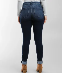 KanCan Signature Kurvy Mid-Rise Ankle Skinny Stretch Jean Gillian Clearance