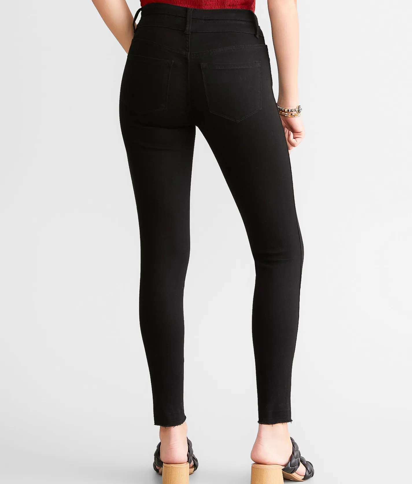 KanCan Signature Kurvy Mid-Rise Ankle Skinny Stretch Jean Max Outlet