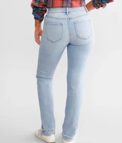 Jeans|Bottoms | KanCan Signature Kurvy Mid-Rise Straight Stretch Jean Hannah