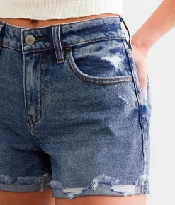 KanCan Signature Kurvy Mid-Rise Stretch Short Kim Sale