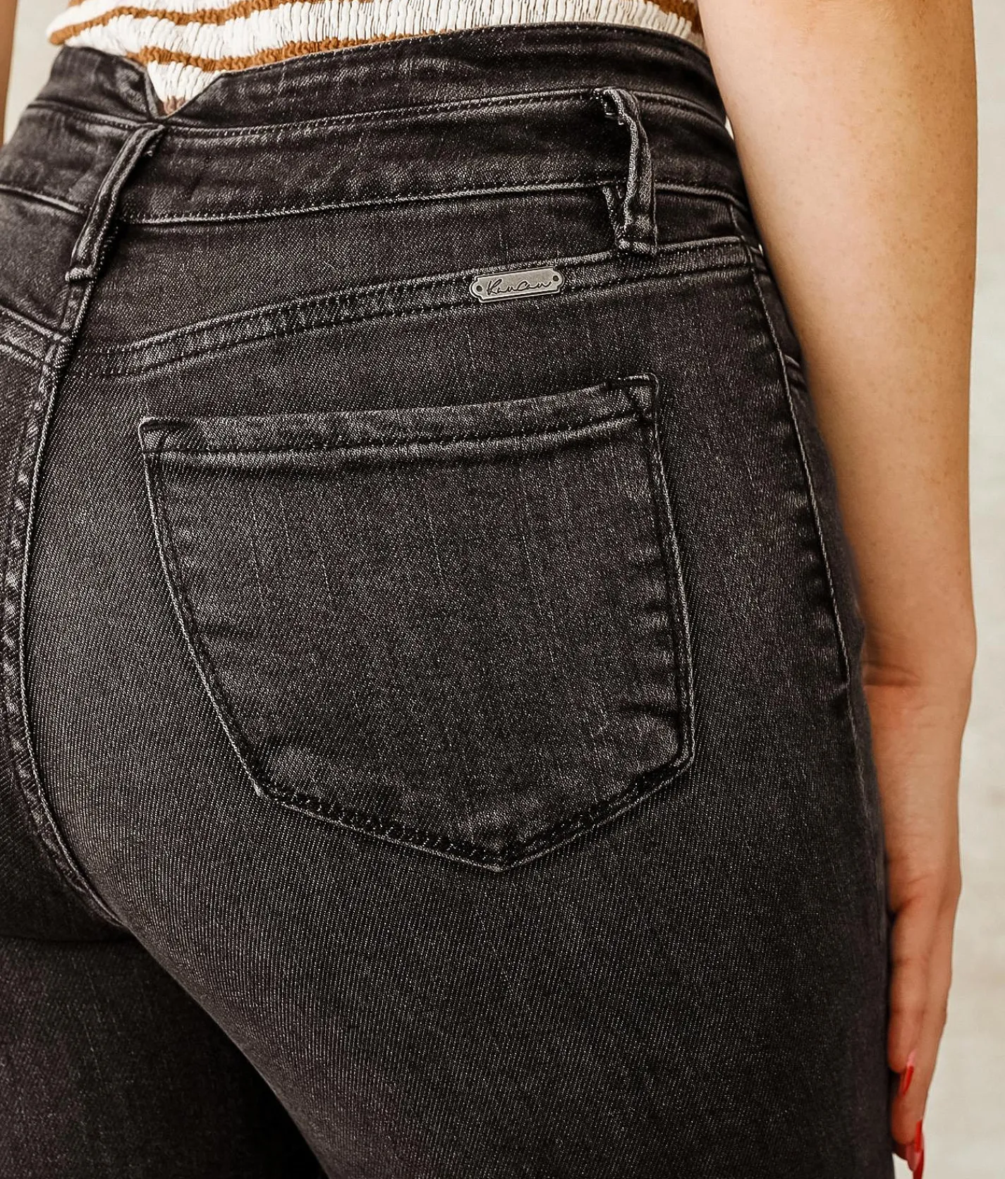 KanCan Signature Kurvy Ultra High Ankle Jean Rowan New