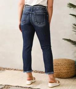 KanCan Signature Kurvy Ultra High Ankle Straight Jean Tessa Best