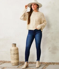 KanCan Signature Kurvy Ultra High Rise Ankle Jean Paris