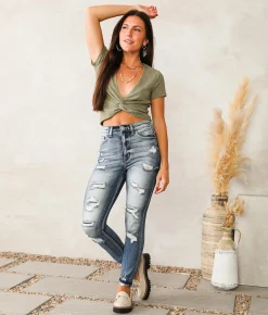 KanCan Signature Kurvy Ultra High Rise Skinny Jean Scarlett Clearance