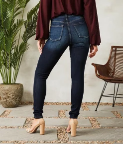 KanCan Signature Kurvy Ultra High Rise Skinny Jean Ruby Clearance