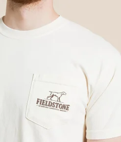 Graphic T-Shirts | Fieldstone Lab Camo Vest T-Shirt Ivory