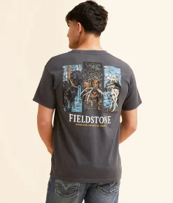 Fieldstone Labradors Hunting T-Shirt Pepper Sale