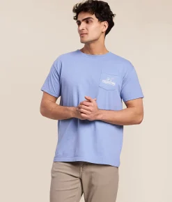 Fieldstone Lab Water Retriever T-Shirt Washed Denim