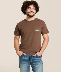 Fieldstone Lab Woodie T-Shirt Rain Drum Hot
