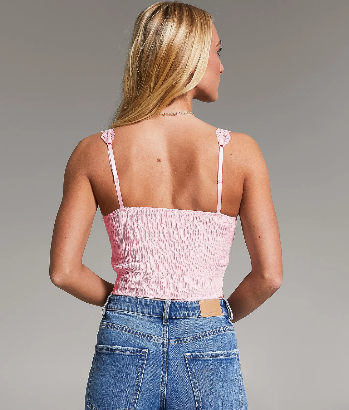 BKE core Lace Bralette Ballerina