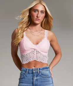 BKE core Lace Bralette Ballerina