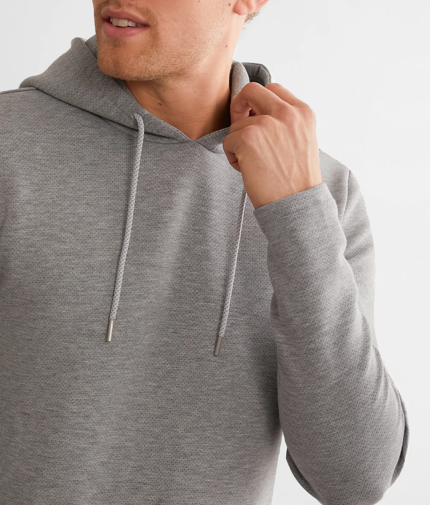 BKE Laidlaw Performance Hoodie Grey Heather Discount