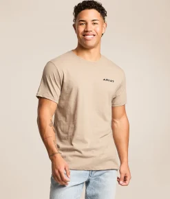 Ariat Lake Freedom T-Shirt Trench Coat Heather