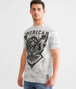 American Fighter Lakeshore T-Shirt White Camo Best