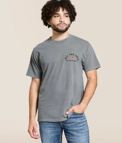 Tops|Graphic T-Shirts | Off The Grid Lander T-Shirt Storm Grey