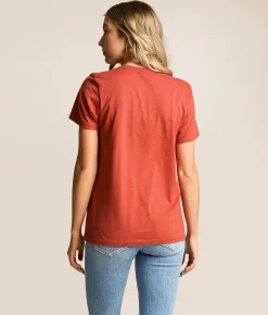 Ariat Landscape T-Shirt Red Clay Heather Hot