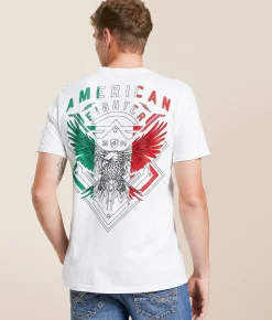 American Fighter Lanton T-Shirt White Outlet