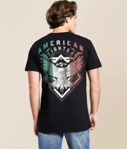 American Fighter Lanton T-Shirt Black Clearance