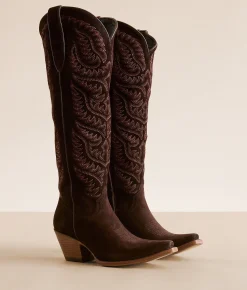 Shoes | Ariat Laramie Stretchfit Leather Western Boot French Roast