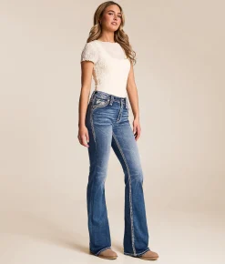 Bottoms | Rock Revival Larose High Rise Boot Stretch Jean Larose UB201